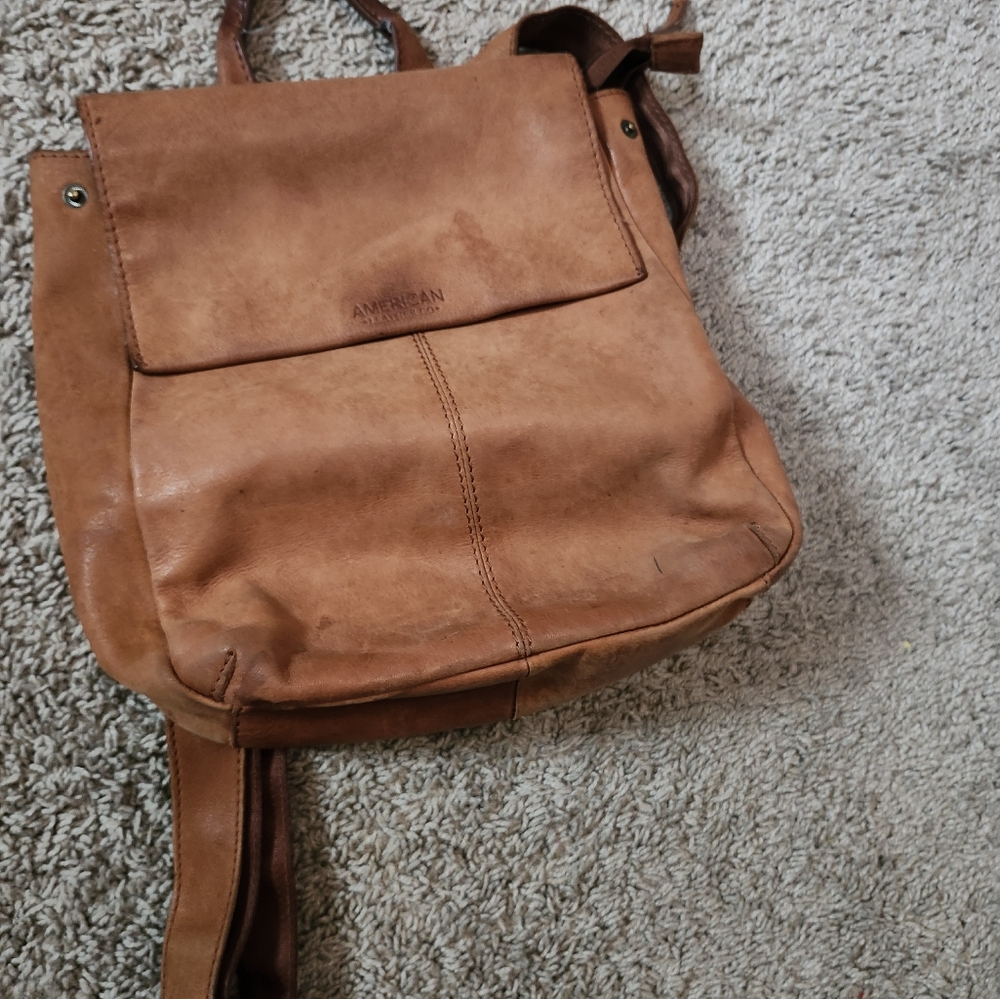 Leather Tan Bag